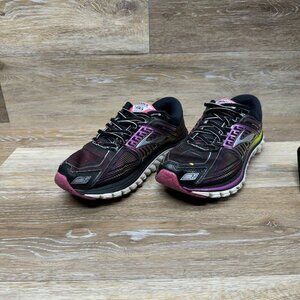 Brooks Glycerin 13 Black/Purple Athletic Shoes Women's Size 7.5